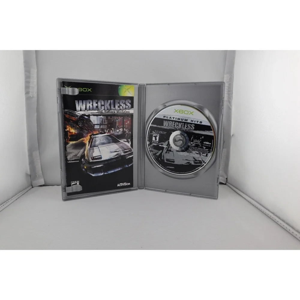 Wreckless The Yakuza Missions (Microsoft Xbox, 2002) CIB Complete Tested Working